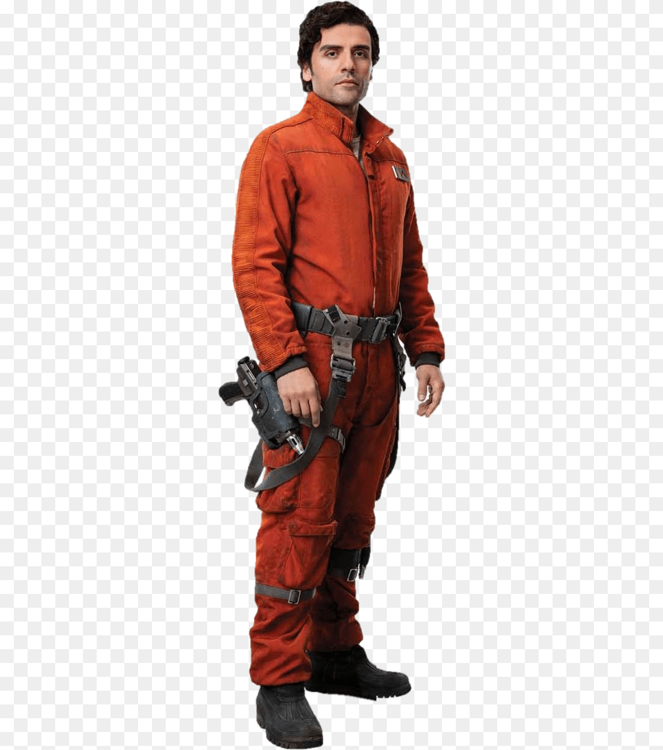 The Last Jedi Poe Dameron Star Wars Poe Dameron, Clothing, Coat, Jacket, Person Png