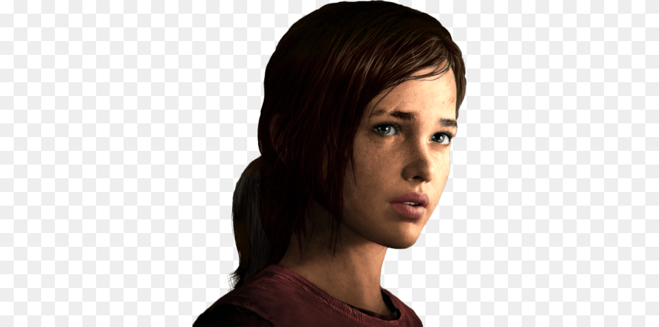 The Last Of Us Ellie Face Render By Ashish913 By Ashish913 Ellie The Last Of Us Render, Adult, Portrait, Photography, Person Free Png Download