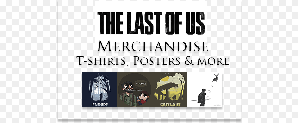 The Last Of Us Merchandise Last Of Us, Book, Publication, Comics, Person Free Png Download