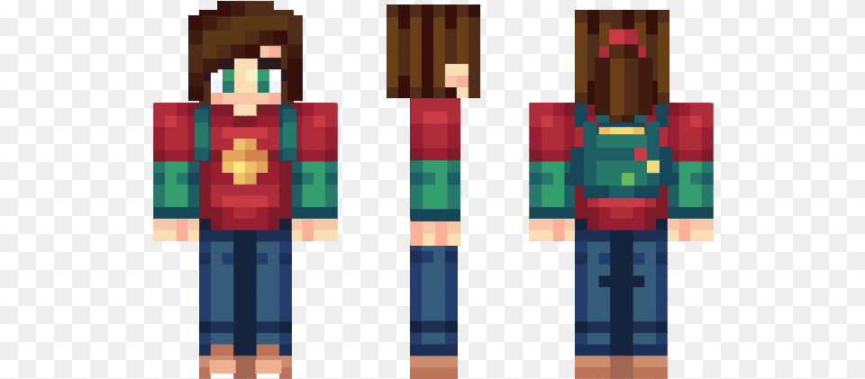 The Last Of Us Minecraft Skin Awesome Minecraft Skins Ellie The Last Of Us Skin Minecraft, Nutcracker Free Png