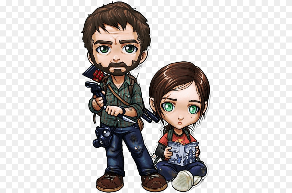 The Last Of Us Images Drawing Of Last Of Us, Book, Comics, Publication, Baby Free Transparent Png
