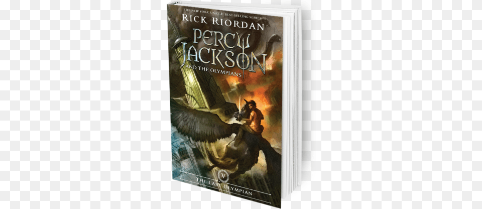 The Last Olympian Percy Jackson And The Last Olympian Book, Novel, Publication, Adult, Male Free Transparent Png