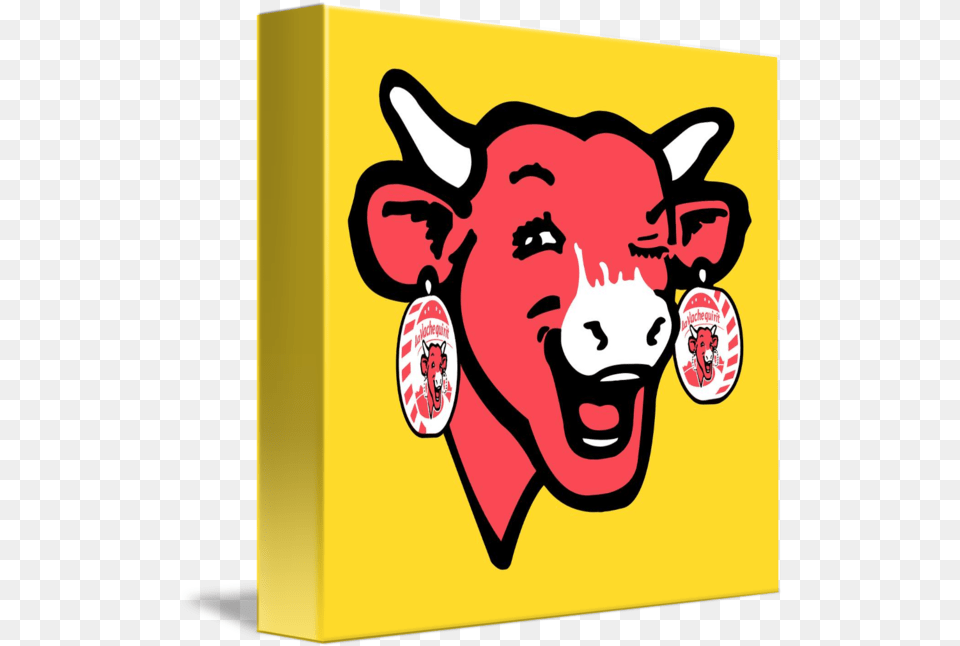 The Laughing Cow Pop 1 La Vache Qui Rit, Sticker, Face, Head, Person Free Png