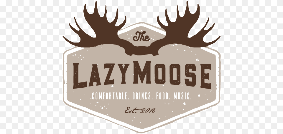 The Lazy Moose, Logo, Lager, Alcohol, Beverage Free Png