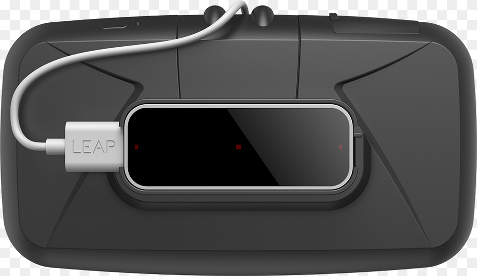 The Leap Motion Sensor Attached Using The Dedicated Leap Motion Controller Usb 3d Motion Controller, Electronics, Mobile Phone, Phone, Computer Hardware Png