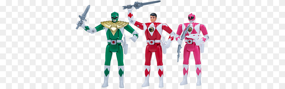 The Legacy Mighty Morphin Power Rangers Auto Morphin Power Rangers Auto Morphin, Clothing, Costume, Person, Adult Png
