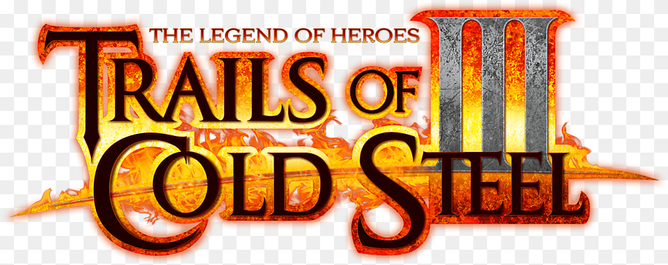 The Legend Of Heroes Trails Cold Steel Iii Game Legend Of Heroes Trails Of Cold Steel Iii Logo, Machine, Wheel, Car, Transportation Free Png Download