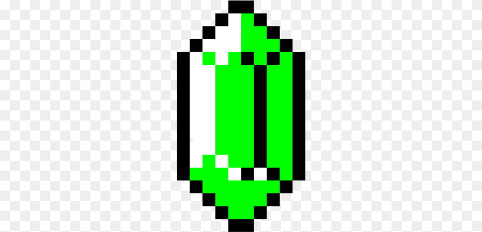 The Legend Of Zelda Clipart Rupee Zelda Rupee Pixel, Green, First Aid Free Transparent Png