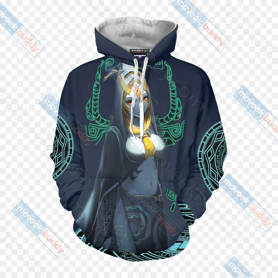 The Legend Of Zelda Dragon Ball Supreme Hoodie, Clothing, Coat, Knitwear, Sweater Free Png Download