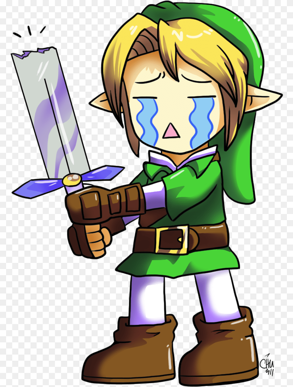 The Legend Of Zelda Giant39s Knife Goron, Book, Publication, Comics, Baby Free Png