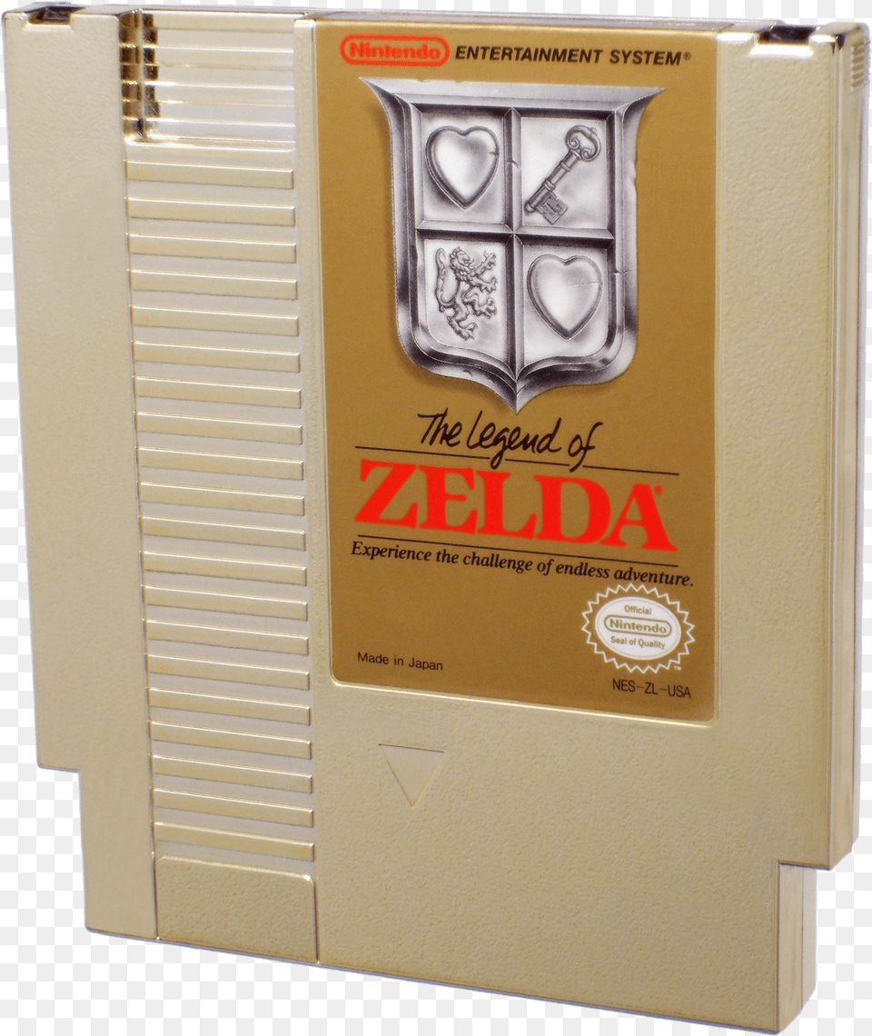 The Legend Of Zelda Gold Nes Cartridge Legend Of Zelda Nes Cartridge Free Png