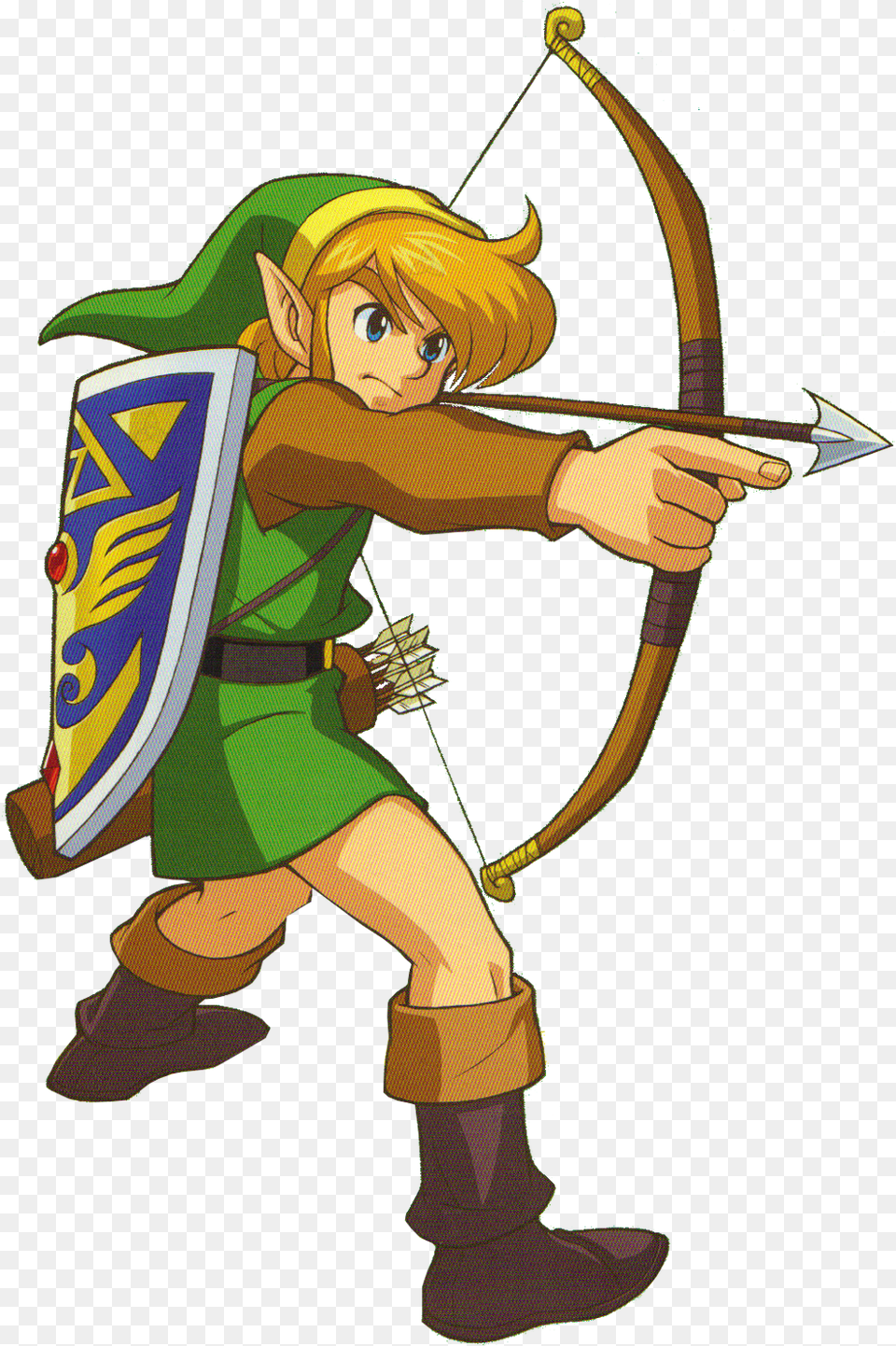 The Legend Of Zelda Legend Of Zelda A Link, Archer, Archery, Bow, Person Free Png Download