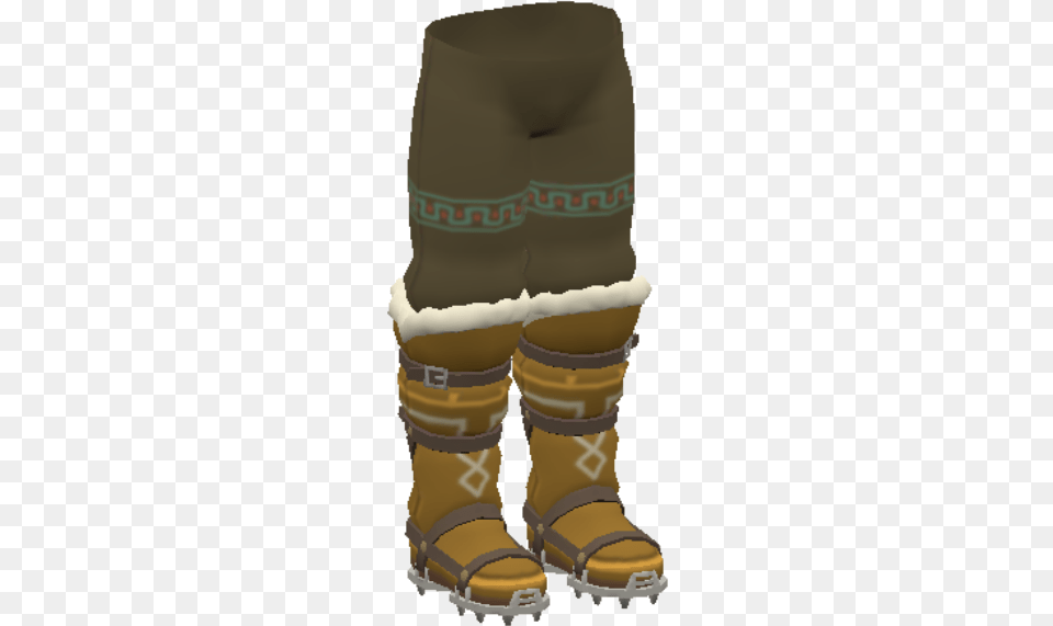 The Legend Of Zelda Legend Of Zelda Breath Of The Wild Snow Boots, Boot, Clothing, Footwear, Cowboy Boot Free Png