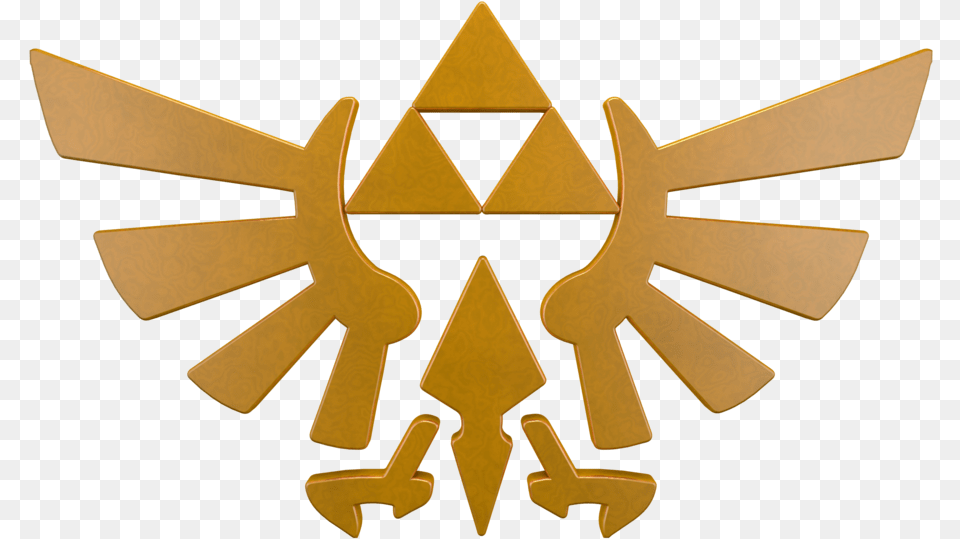 The Legend Of Zelda Legend Of Zelda Breath Of The Wild Triforce, Emblem, Symbol, Logo, Aircraft Png Image