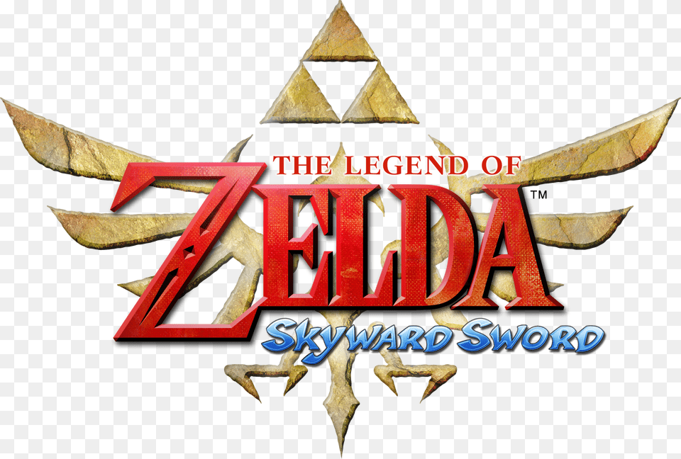The Legend Of Zelda Legend Of Zelda Skyward Sword, Logo, Weapon, Aircraft, Airplane Free Png Download