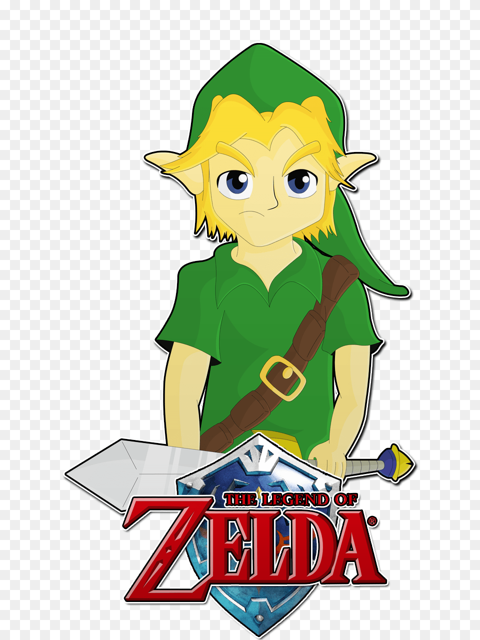 The Legend Of Zelda Logo, Book, Comics, Publication, Baby Free Png