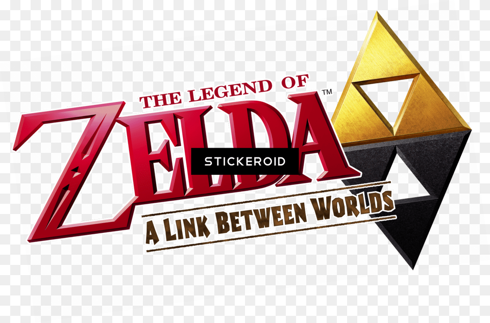 The Legend Of Zelda Logo Download Legend Of Zelda A Link Between Worlds Logo, Scoreboard, Triangle Free Png