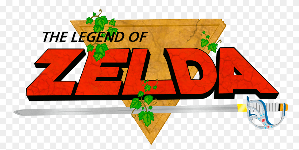 The Legend Of Zelda Logo Photos, Leaf, Plant, Dynamite, Weapon Free Png