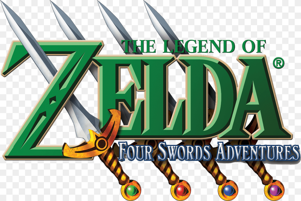 The Legend Of Zelda Logo Pic Legend Of Zelda The Wind Waker, Sword, Weapon, Blade, Dagger Png