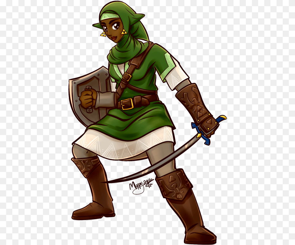 The Legend Of Zelda Muslim Warrior, Adult, Female, Person, Woman Free Transparent Png