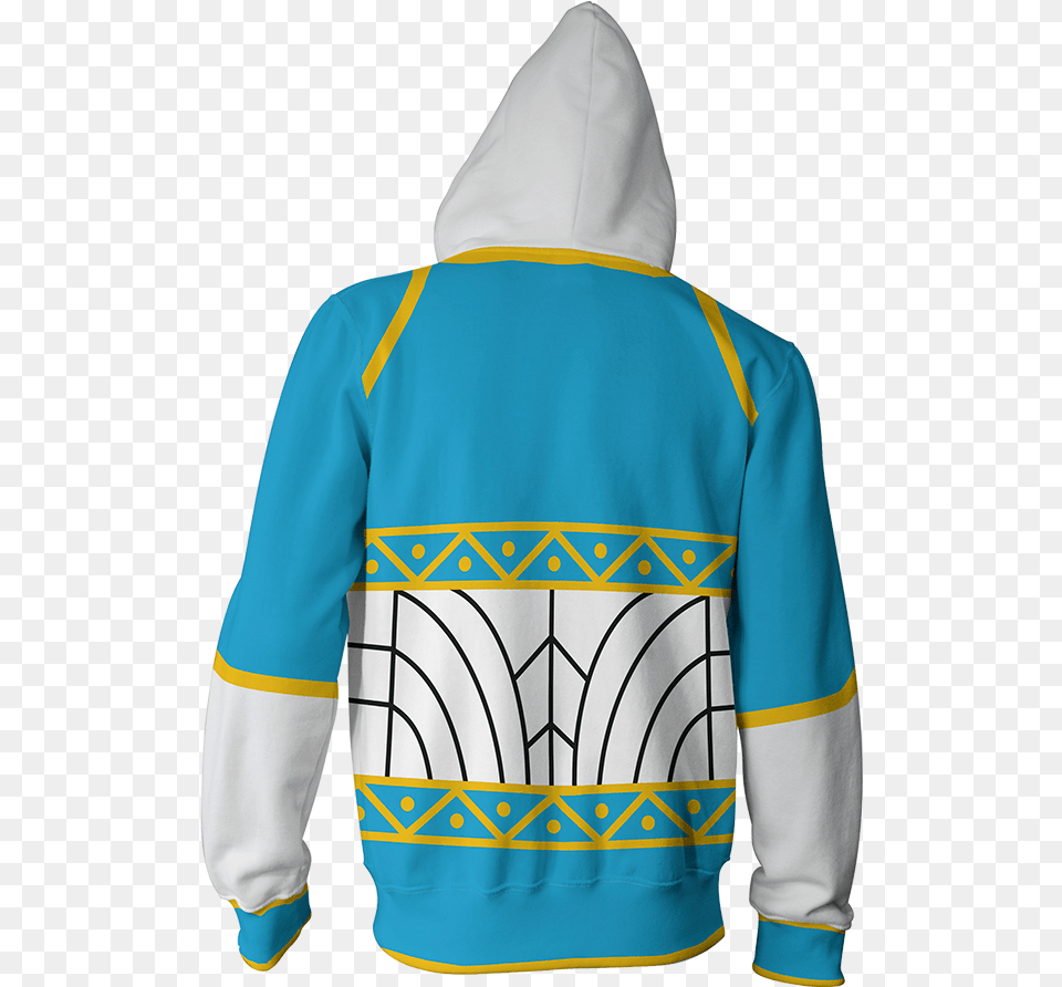 The Legend Of Zelda Princess Zelda Cosplay Zip Up Hoodie Hoodie, Knitwear, Clothing, Sweatshirt, Sweater Png