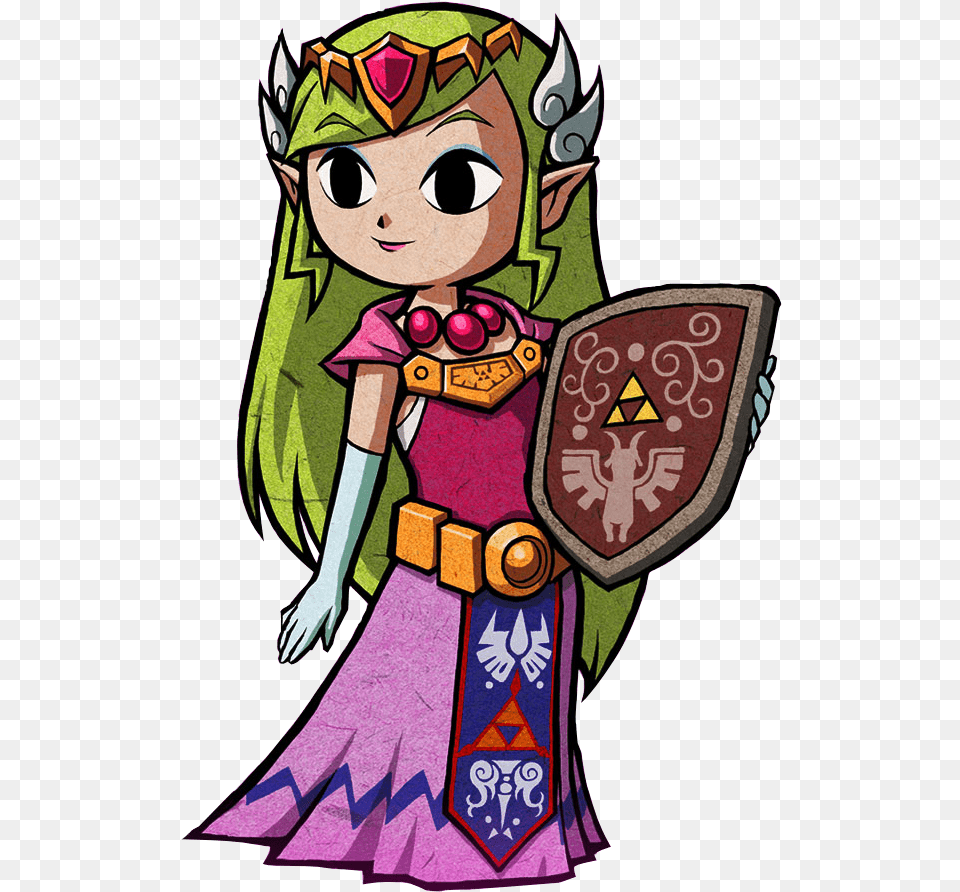 The Legend Of Zelda Render Celestial Star Zelda The Minish Cap Zelda, Person, Face, Head Png Image
