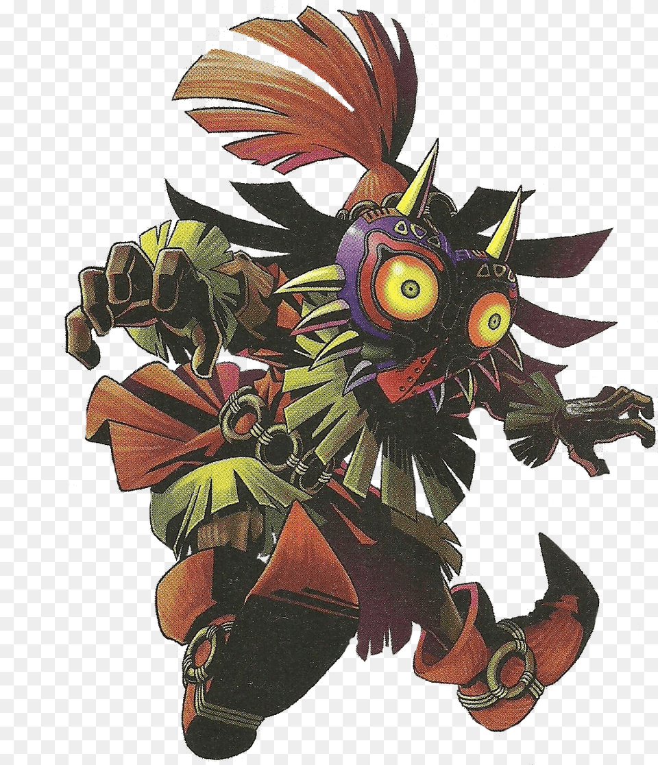 The Legend Of Zelda Skull Kid, Art, Graphics, Person, Electronics Free Png