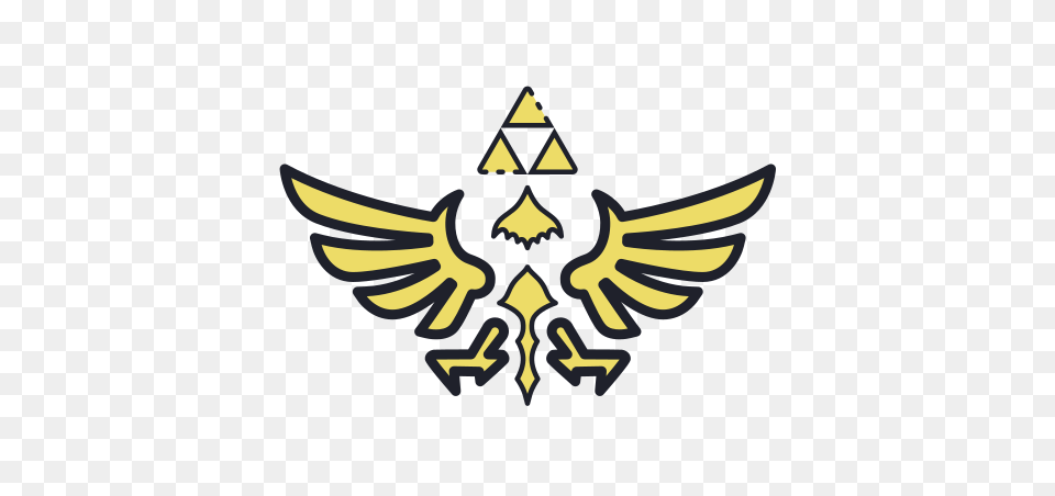 The Legend Of Zelda Skyward Sword Icon The Legend Of Zelda, Emblem, Symbol, Logo, Animal Png