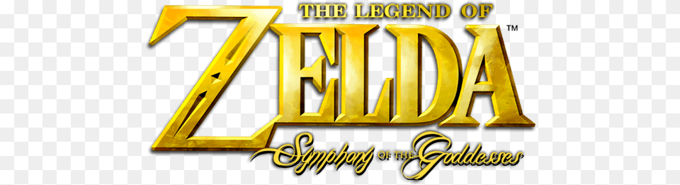 The Legend Of Zelda Symphony Goddesses U2013 New Dublin Legend Of Symphony Of The Goddesses, Logo, Gold, Text Free Png Download