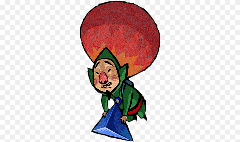 The Legend Of Zelda Tingle Balloon, Baby, Person, Face, Head Png Image