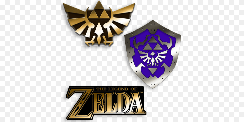 The Legend Of Zelda Trading Card Fun Pack, Armor, Shield, Smoke Pipe, Logo Png