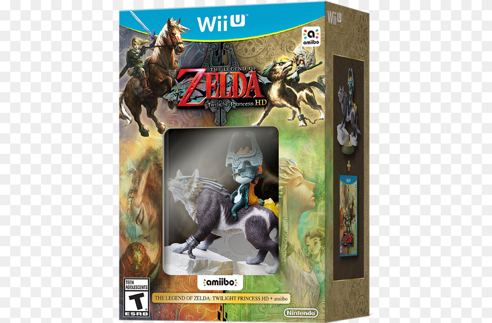 The Legend Of Zelda Twilight Princess Hd Wii U Amiibo Zelda Wii U, Publication, Book, Baby, Person Free Transparent Png