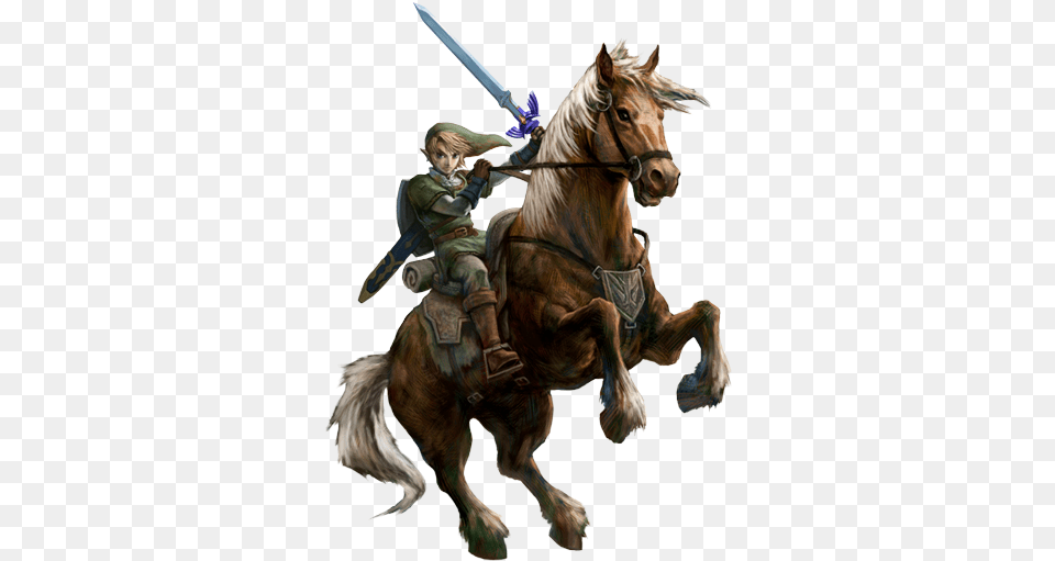 The Legend Of Zelda Twilight Princess Hd Wii U Games Link Twilight Princess, Person, Knight, Animal, Horse Free Png