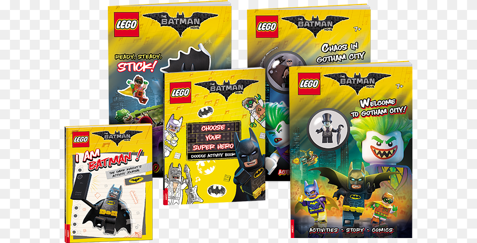 The Lego Batman Movie Books Book, Advertisement, Poster, Baby, Person Free Transparent Png