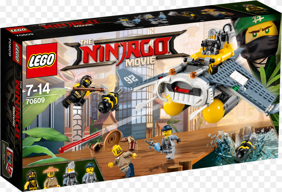 The Lego Ninjago Movie Manta Ray Bomber Lego Ninjago Movie Sets, Boy, Child, Male, Person Free Png Download