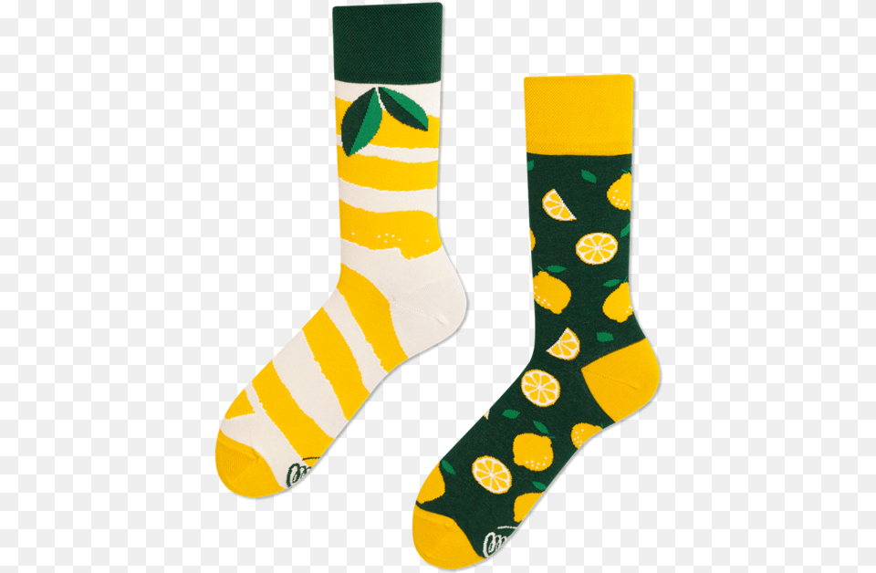 The Lemons Lemon Socks, Clothing, Hosiery, Sock Free Png