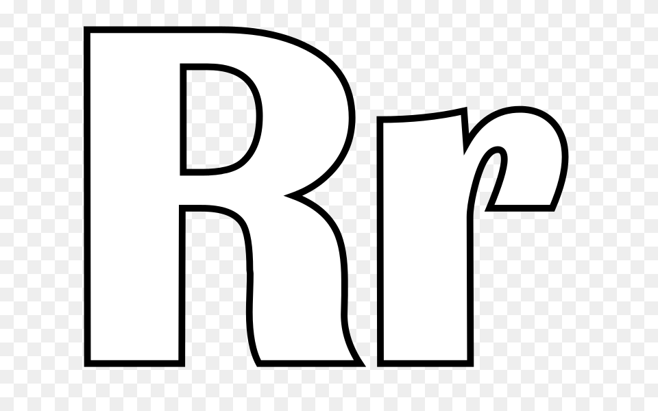 The Letter R Coloring Pages, Number, Symbol, Text Png
