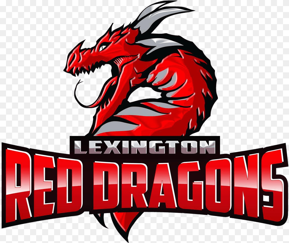 The Lexington Red Dragons Logo Raptors Toronto, Dragon, Face, Head, Person Free Png