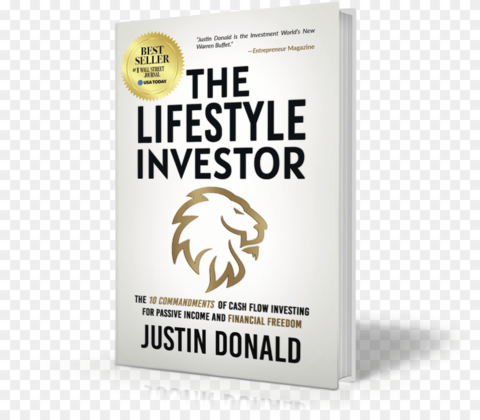 The Lifestyle Investor A New Book From Justin Donald Language, Publication, Advertisement, Poster, Novel Free Png