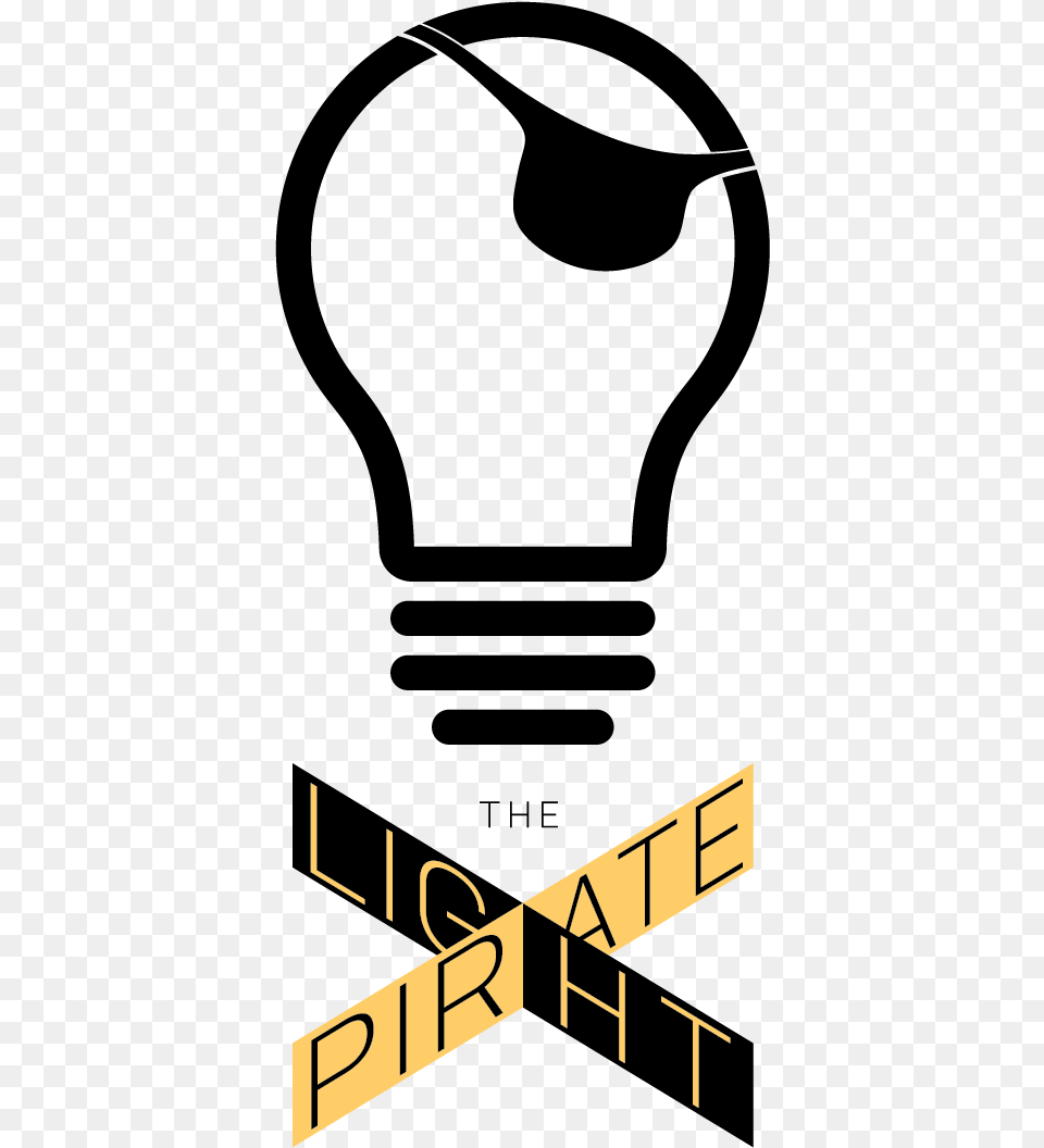 The Light Pirate Incandescent Light Bulb, Text Png