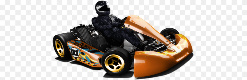 The Lightest Hot Wheels Ever Made Does Seem A Little Mini Hot Wheels Go Kart, Vehicle, Transportation, Device, Grass Png