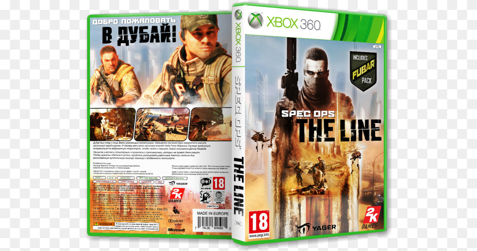 The Line Box Art Cover Spec Ops The Line Steam Key Global, Advertisement, Poster, Adult, Publication Png Image