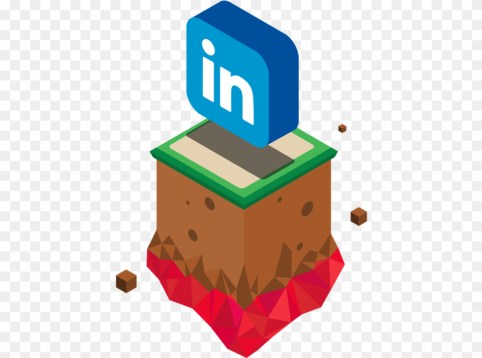 The Linkedin Logo Illustration Cartoon Jingfm Illustration, Dynamite, Weapon, Cream, Dessert Free Png Download