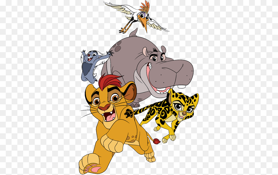 The Lion Guard Lion Disney King, Cartoon, Animal, Mammal, Tiger Free Transparent Png