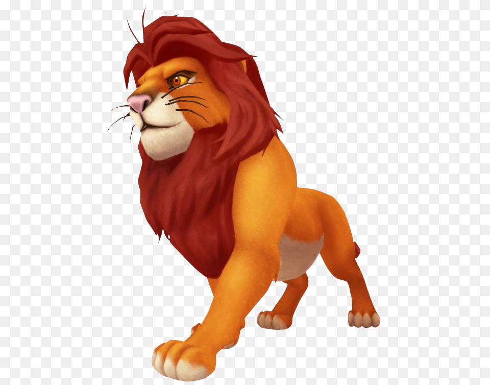 The Lion King Images Kingdom Hearts 1 Simba Summon, Animal, Mammal, Wildlife, Face Png Image