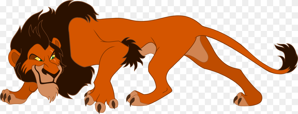 The Lion King Scar Arts Scar Lion King Cartoon, Animal, Mammal, Wildlife, Baby Free Transparent Png