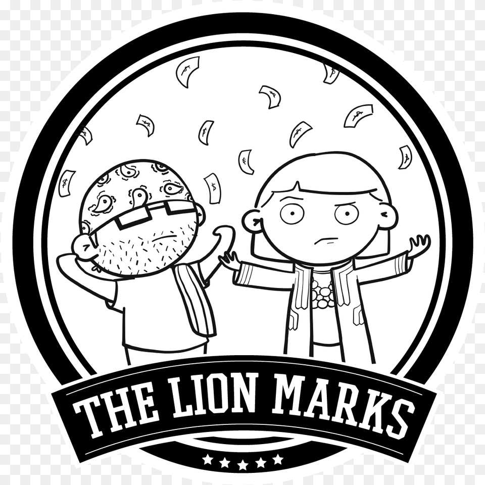 The Lion Marks Cartoon, Person, Face, Head, Logo Png Image