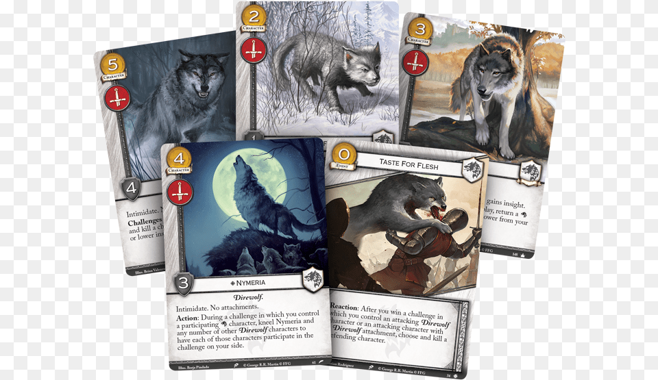 The Lions Of Casterly Rock Game Of Thrones Card Game Wolves, Pet, Animal, Mammal, Dog Png Image
