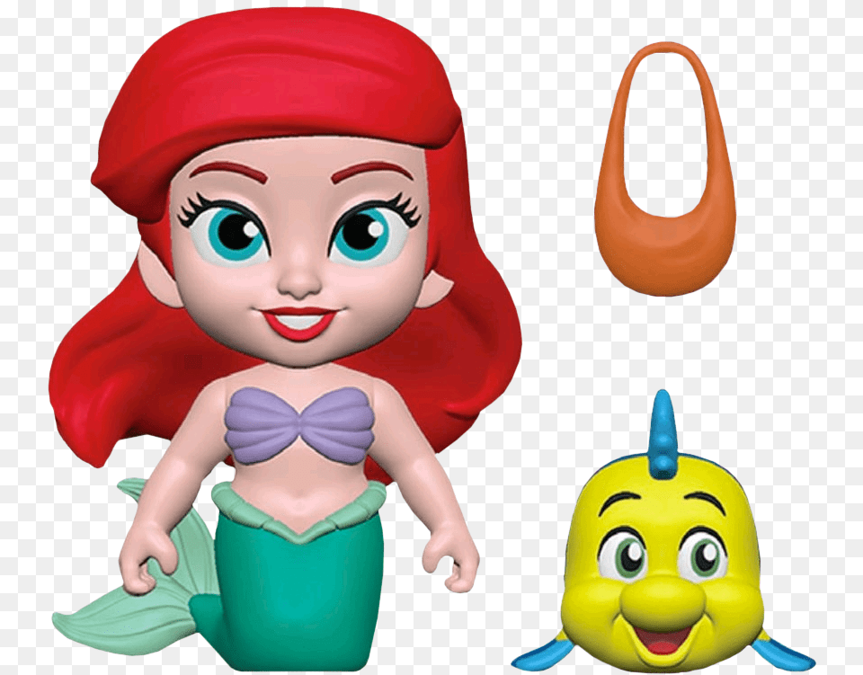 The Little Mermaid Funko 5 Star Disney, Doll, Toy, Face, Head Free Png