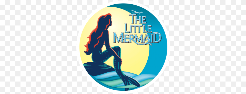 The Little Mermaid Little Mermaid Broadway Logo, Adult, Female, Person, Woman Free Png Download